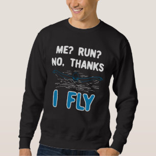 Schwimmen - Ich fliege Sweatshirt