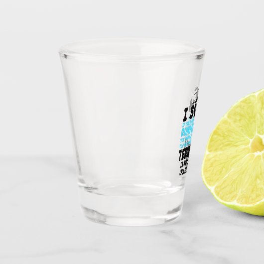 Schwimmen - ich schwimme schnapsglas (Links)