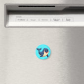 Schwimmen im Cartoon Magnet (In Situ (Geschirrspüler))