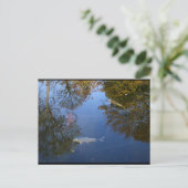 Schwimmen im Himmel Postkarte (Stehend Vorderseite)