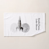 Schwimmen im Mondlicht Handtuch (Handtuch)