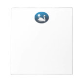 SCHWIMMEN IM MONLIGHT NOTEPAD NOTIZBLOCK (Vorderseite)