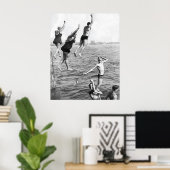 Schwimmen im Pier Poster Print - 1780264 (Heimbüro)