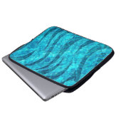 Schwimmen im Pool Laptopschutzhülle (Vorne Knopf)