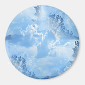 Schwimmen in den Wolken... Magnet (Vorne)