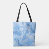 Schwimmen in den Wolken... Tasche (Rückseite)