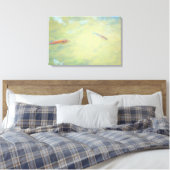 Schwimmen in der Sonne Leinwanddruck (Insitu (Schlafzimmer))