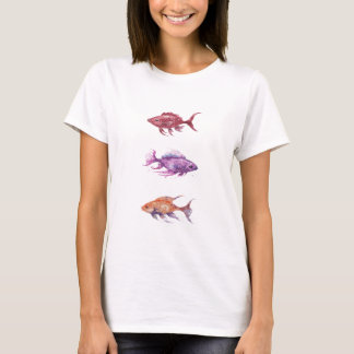 Schwimmen in der Stadt T-Shirt
