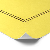 Schwimmen in der Vintagen französischen Badeschule Poster (Ecke)