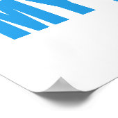 Schwimmen ist meine Leidenschaft Poster (Ecke)