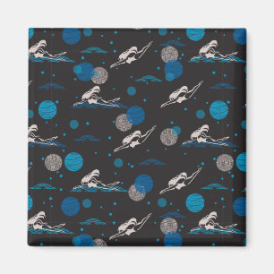 Schwimmen ist meine Leidenschaft und etwas, das ic Magnet