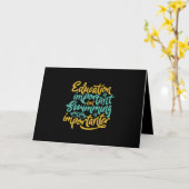 Schwimmen ist wichtig für die sonnigen Schwimmer,  Karte (Gelbe Blume)