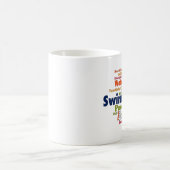 Schwimmen Kaffeetasse (Mittel)