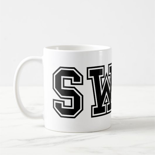 SCHWIMMEN KAFFEETASSE (Links)