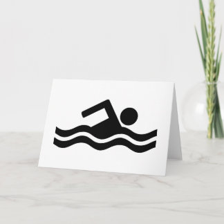 Schwimmen Karte