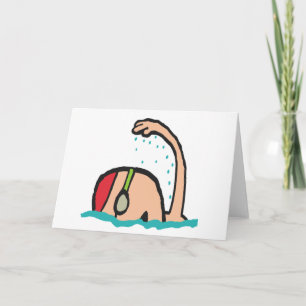 Schwimmen Karte