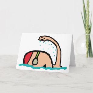 Schwimmen Karte