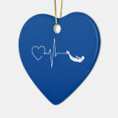 Schwimmen Keramik Ornament (Links)