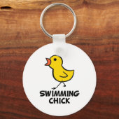 Schwimmen Kick Schlüsselanhänger (Vorderseite)