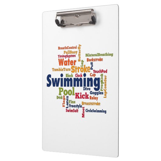 Schwimmen Klemmbrett (Links)