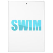 schwimmen klemmbrett (Rückseite)