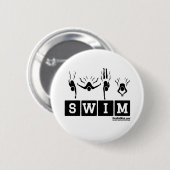 SCHWIMMEN Knopf Button (Vorne & Hinten)
