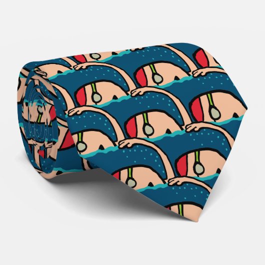 Schwimmen Krawatte (Gerollt)