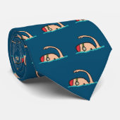 Schwimmen Krawatte (Gerollt)