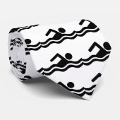 Schwimmen Krawatte (Gerollt)