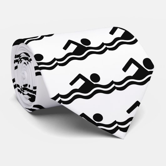 Schwimmen Krawatte (Gerollt)
