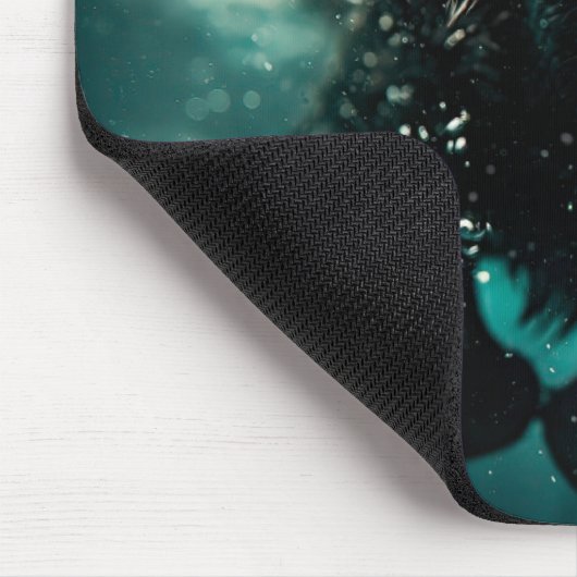 Schwimmen Labrador Puppy Underwater Design Mousepad (Ecke)