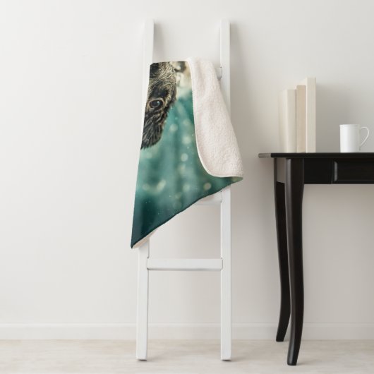 Schwimmen Labrador Puppy Underwater Design Sherpadecke (Beispiel)