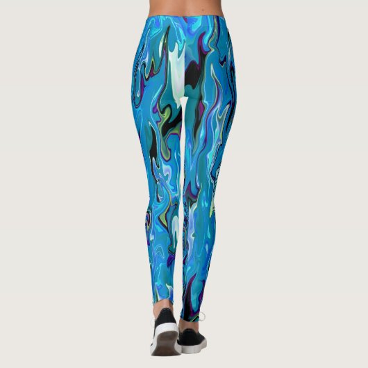 Schwimmen...... Leggings (Rückseite)