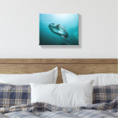 Schwimmen Leinwanddruck (Insitu (Schlafzimmer))
