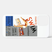 Schwimmen lernen Case-Mate iPhone hülle (Rückseite (Horizontal))