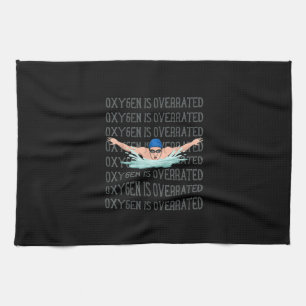 Schwimmen Liebe Schwimmer Funny Swimming Boys Spor Geschirrtuch