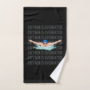 Schwimmen Liebe Schwimmer Funny Swimming Boys Spor Handtuch
