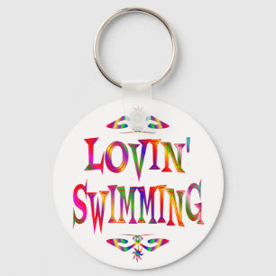 Schwimmen-Liebhaber Schlüsselanhänger