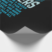 Schwimmen macht mehr Kicks ich lustige Geschenke s Geschenkpapier (Ecke)