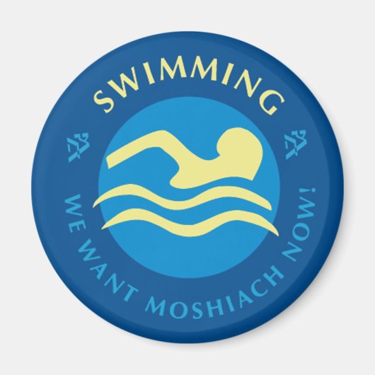 Schwimmen Magnet (Vorne)