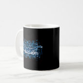 Schwimmen Mama Beste schwimmende Mutter einer Schw Kaffeetasse (Vorderseite Links)