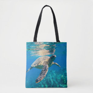 Schwimmen-Meeresschildkröte Tasche