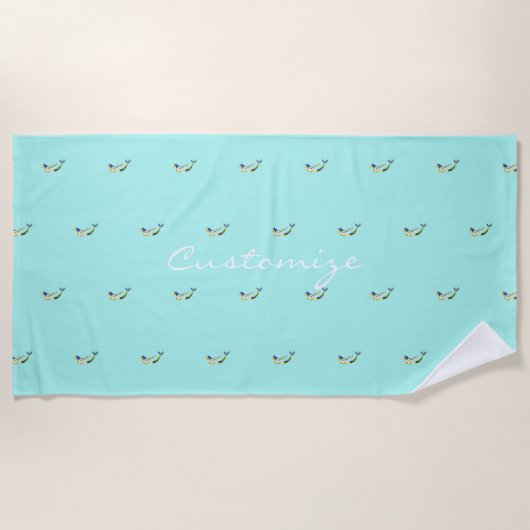 Schwimmen Mermaids Thunder_Cove Strandtuch (Vorderseite)