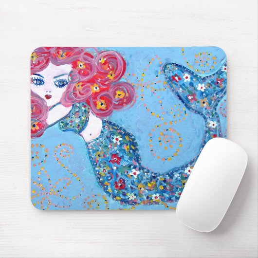 Schwimmen mit Anmut Mousepad (Mit Mouse)