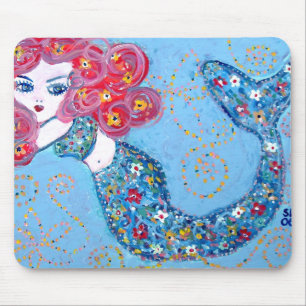 Schwimmen mit Anmut Mousepad