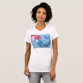 Schwimmen mit Anmut T-Shirt (Vorne ganz)
