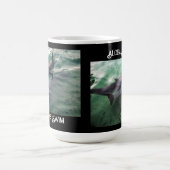 Schwimmen mit Delphinen Hawaii Adventure Unisex Kaffeetasse (Mittel)