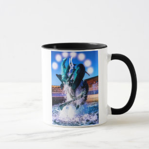 Schwimmen mit Delphinen Tasse
