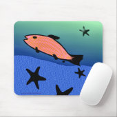 Schwimmen mit den Sternen Mousepad (Mit Mouse)