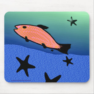 Schwimmen mit den Sternen Mousepad